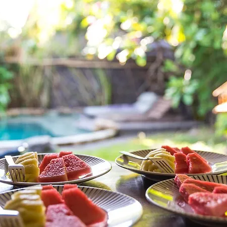 Villa Bhuvana With Private Swimming Pool Gili Trawangan Exterior photo
